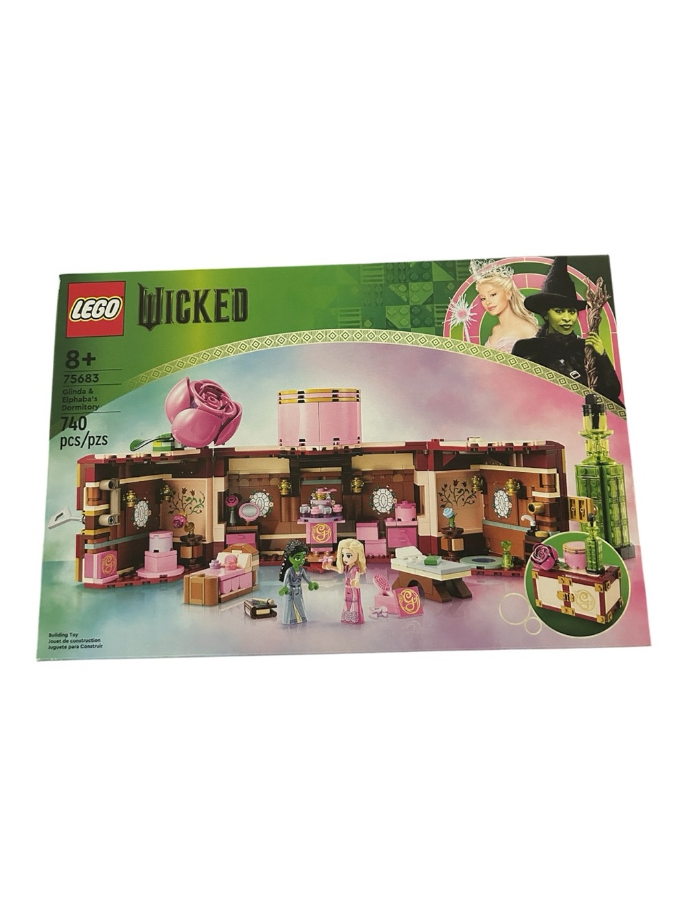 LEGO Wicked Glinda & Elphaba Dormitory Playset - 75683 New Sealed Retired